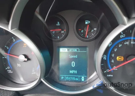 2016 Chevrolet Cruze Limited 1Lt Auto из США, поврежденный, VIN 1G1PE5SB0G7191876